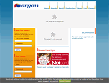 Tablet Screenshot of ergonconsortile.it